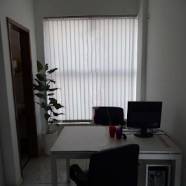 Interior do consultório - Ambiente privado e acolhedor